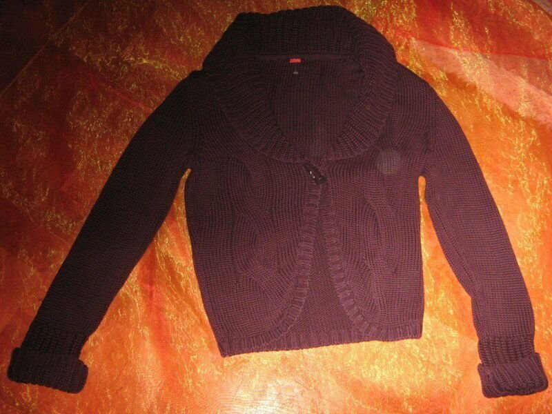 NEU * Klassisch * Grob- Strick- Jacke * Strickjacke * Cardigan 