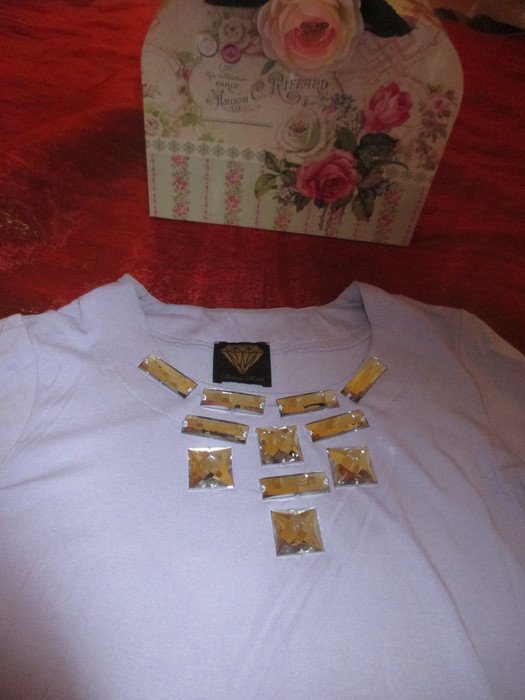 NEU * Sexy * edel * Swarovski * Strass * Kristalle * Kurzarm * T- Shirt 