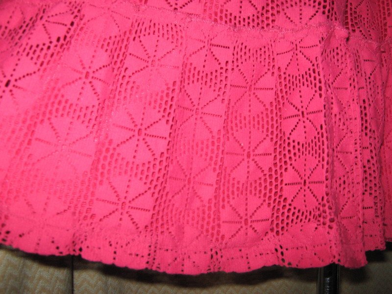  Rockabilly * A-Linie * Baby Doll- Style * Lace- Spitzen * Träger * Mini- Kleid 