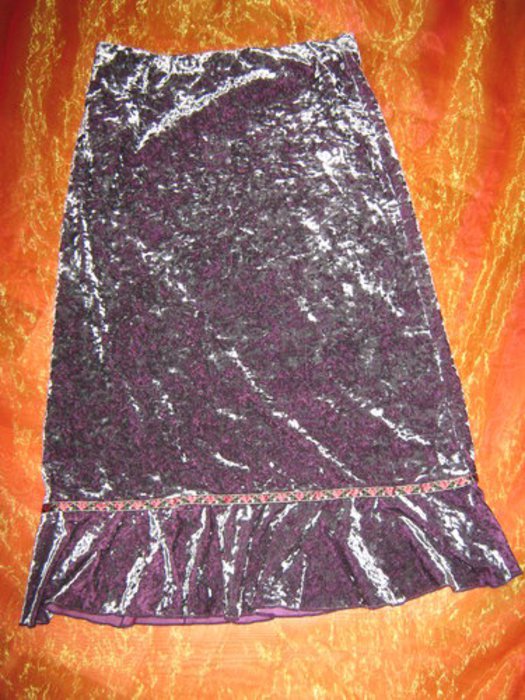 NEU * Ausgefallenen * Festival * Coachella * Boho- Style * Nicki * Samt * Midi * Rock 