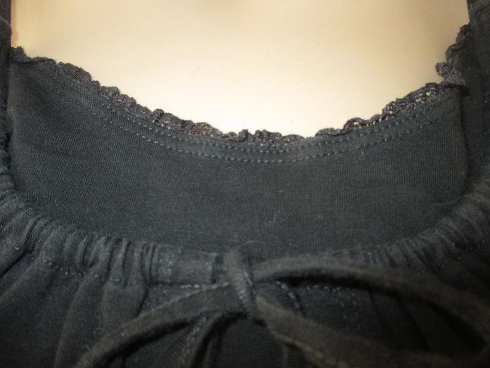  NEUw * Romantik * Lace Spitzenrand * Spaghetti Träger * Baby Doll * Top * T- Shirt 