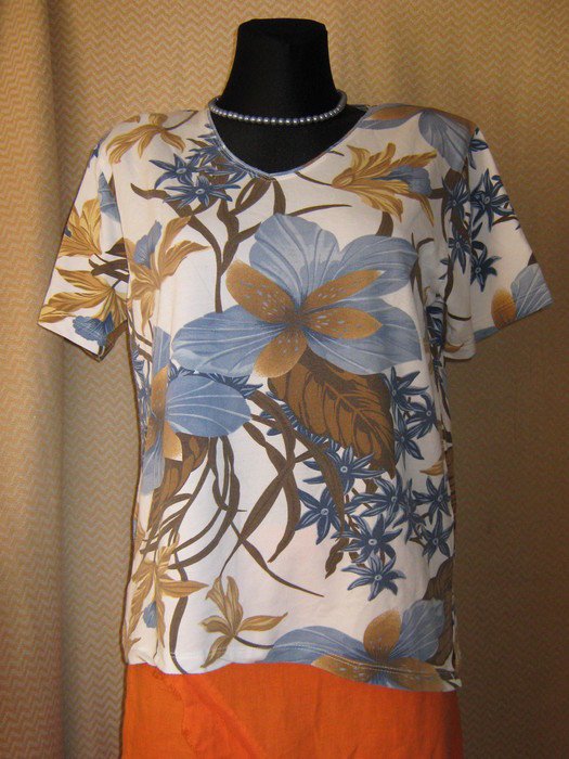 NEU * Edel * Karibik * Flower- Power * Blumen * Blüten * Kurzarm * T- Shirt 