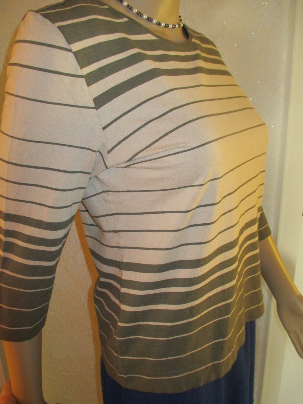 NEU * Langarm * Longsleeve * Streifen * T- SHIRT 