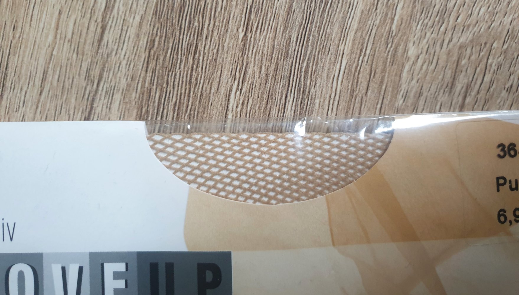 Netzstrumpfhose Nude NEU