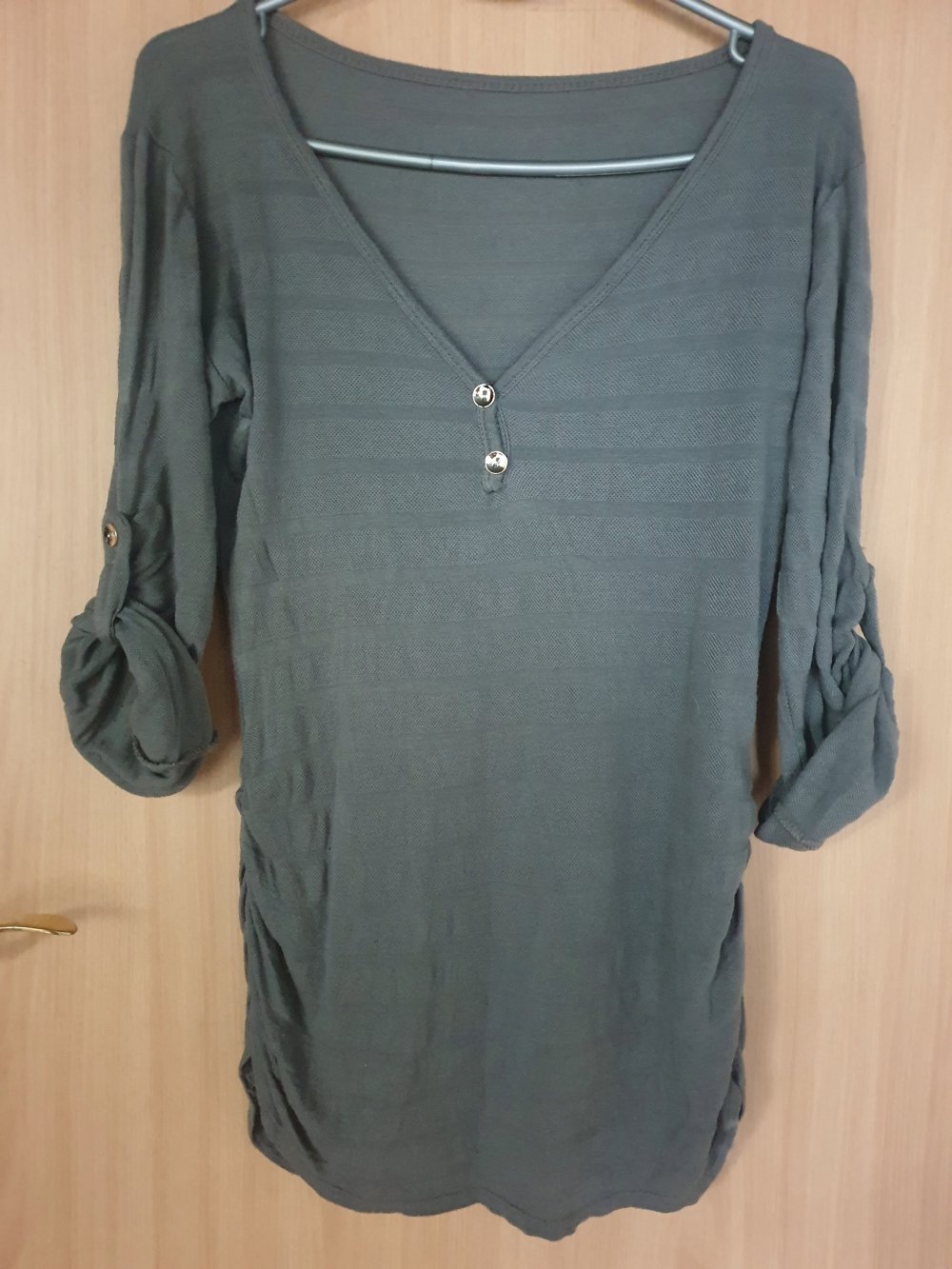 Lässiges graues Top