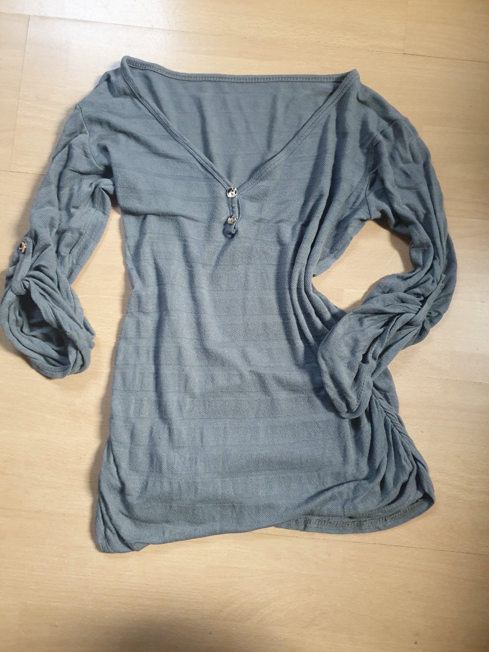 Lässiges graues Top