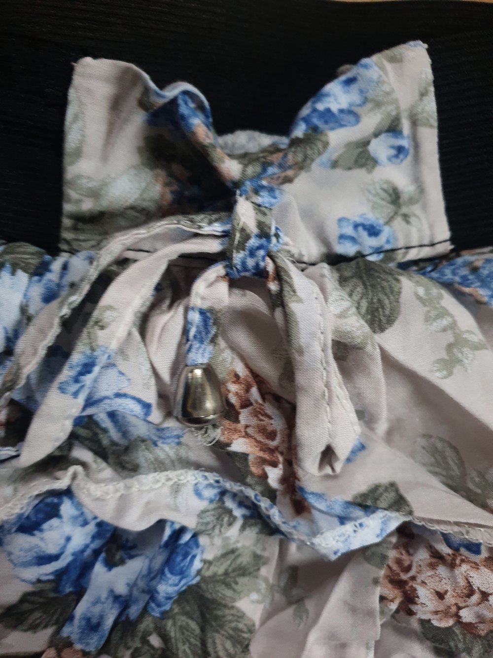 Luftiger Blümchenrock