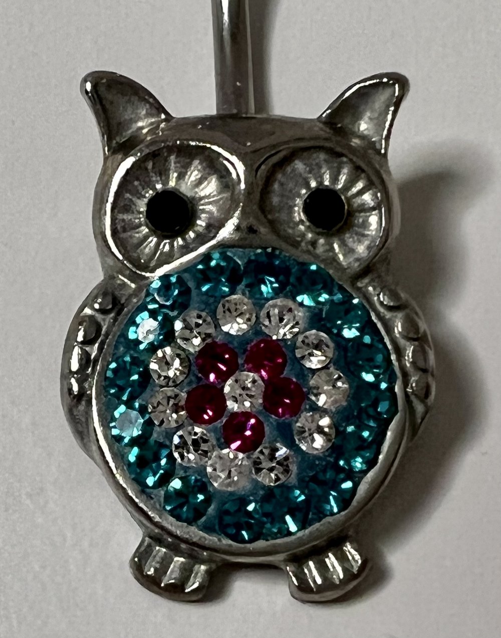 Bauchnabelpiercing Eule 