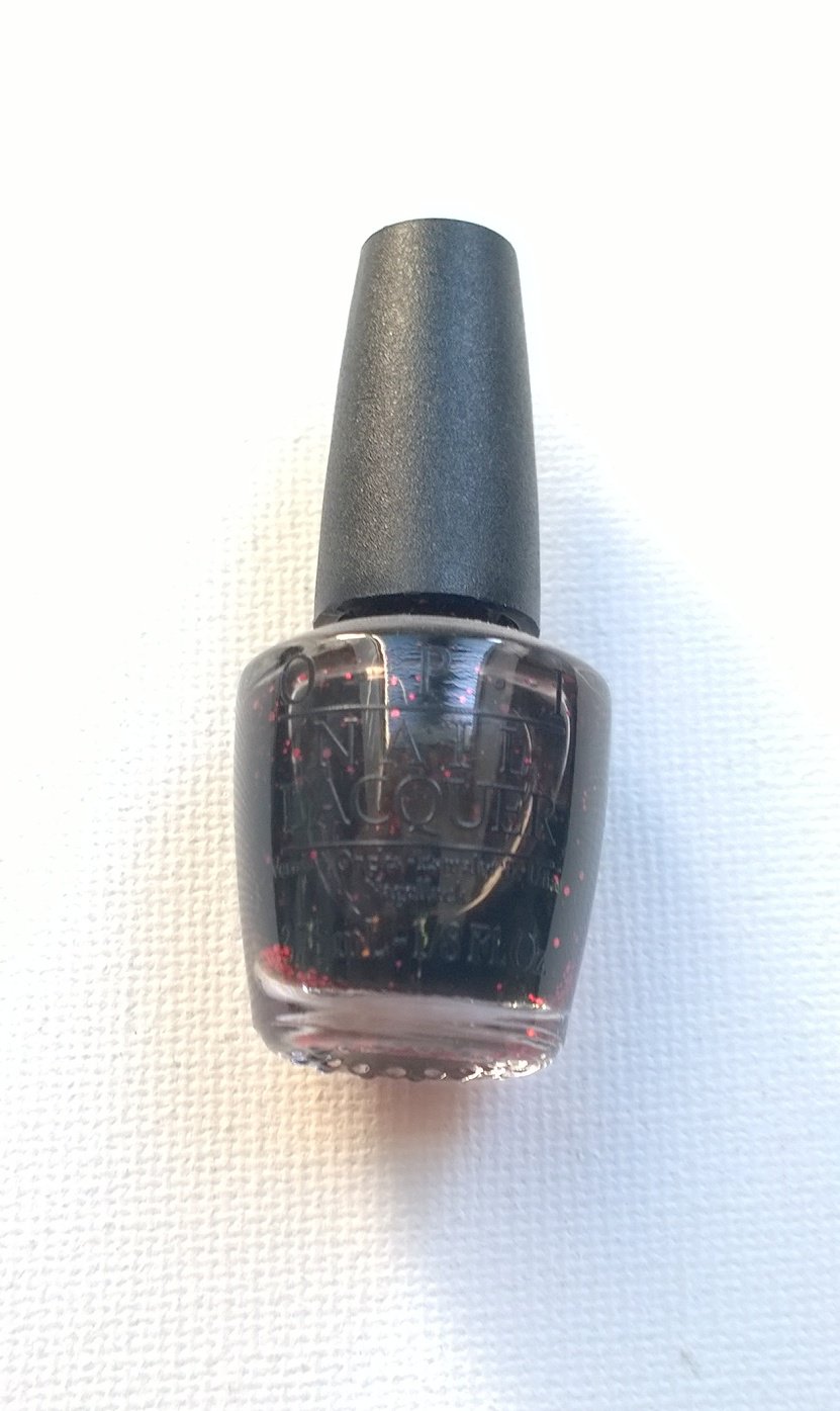 OPI Top Coat schwarz/rot 3,75ml