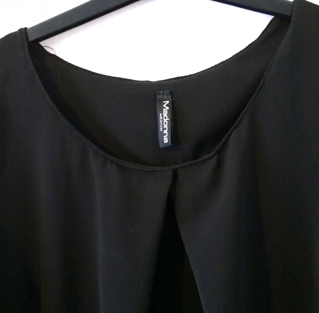 Tunikabluse schwarz Gr.M