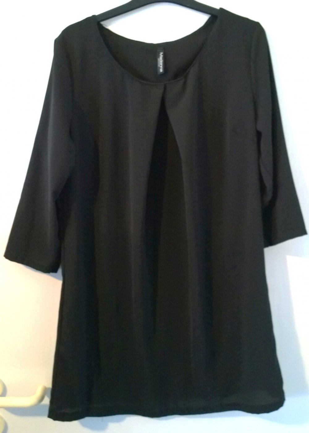 Tunikabluse schwarz Gr.M