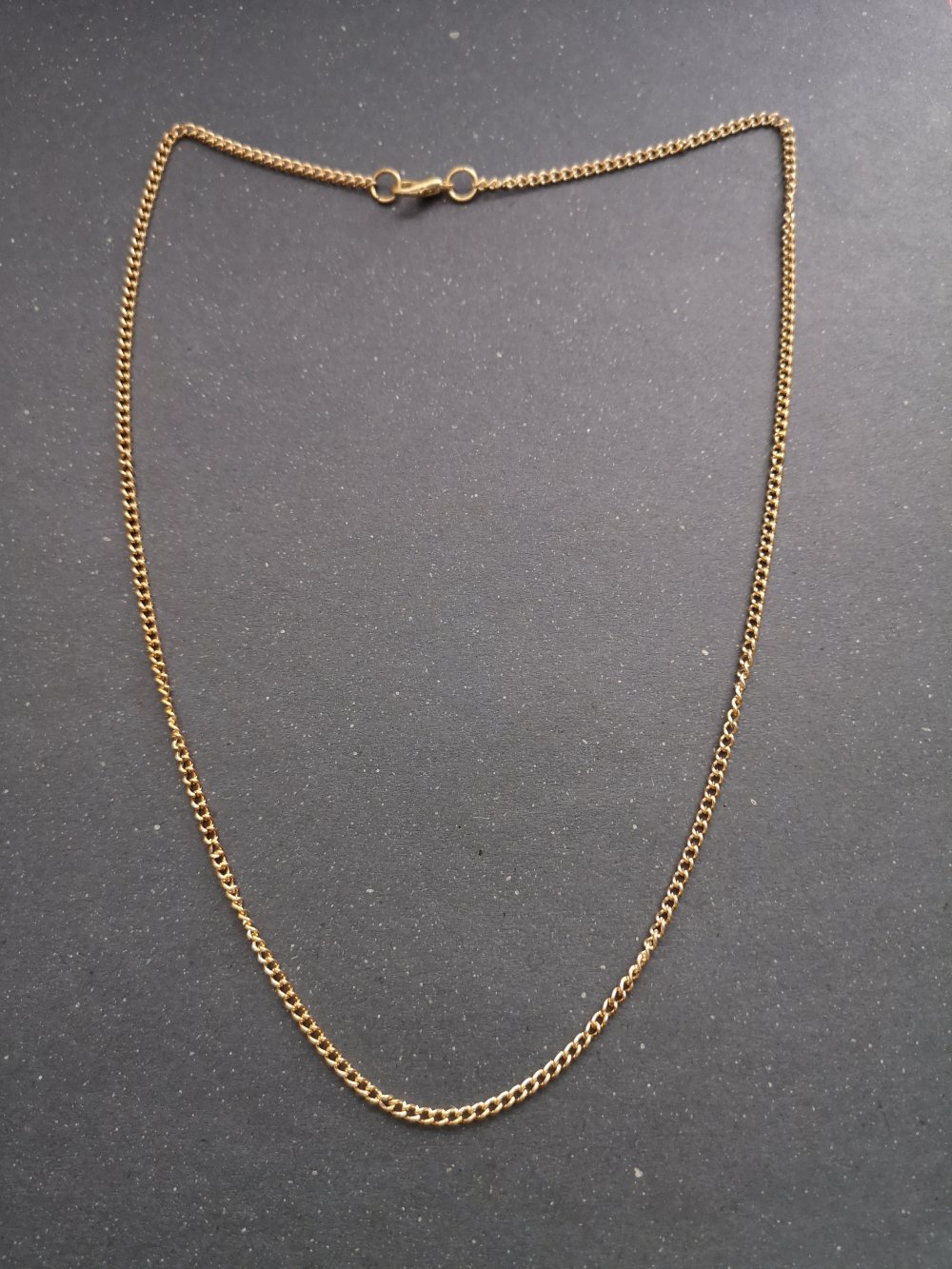 Kette gold 52cm Modeschmuck