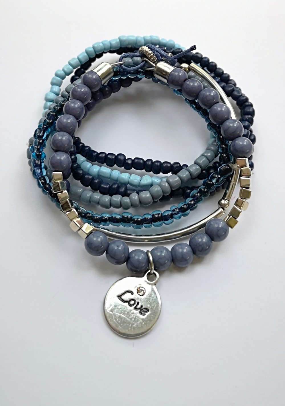 Armband Set blau maritim