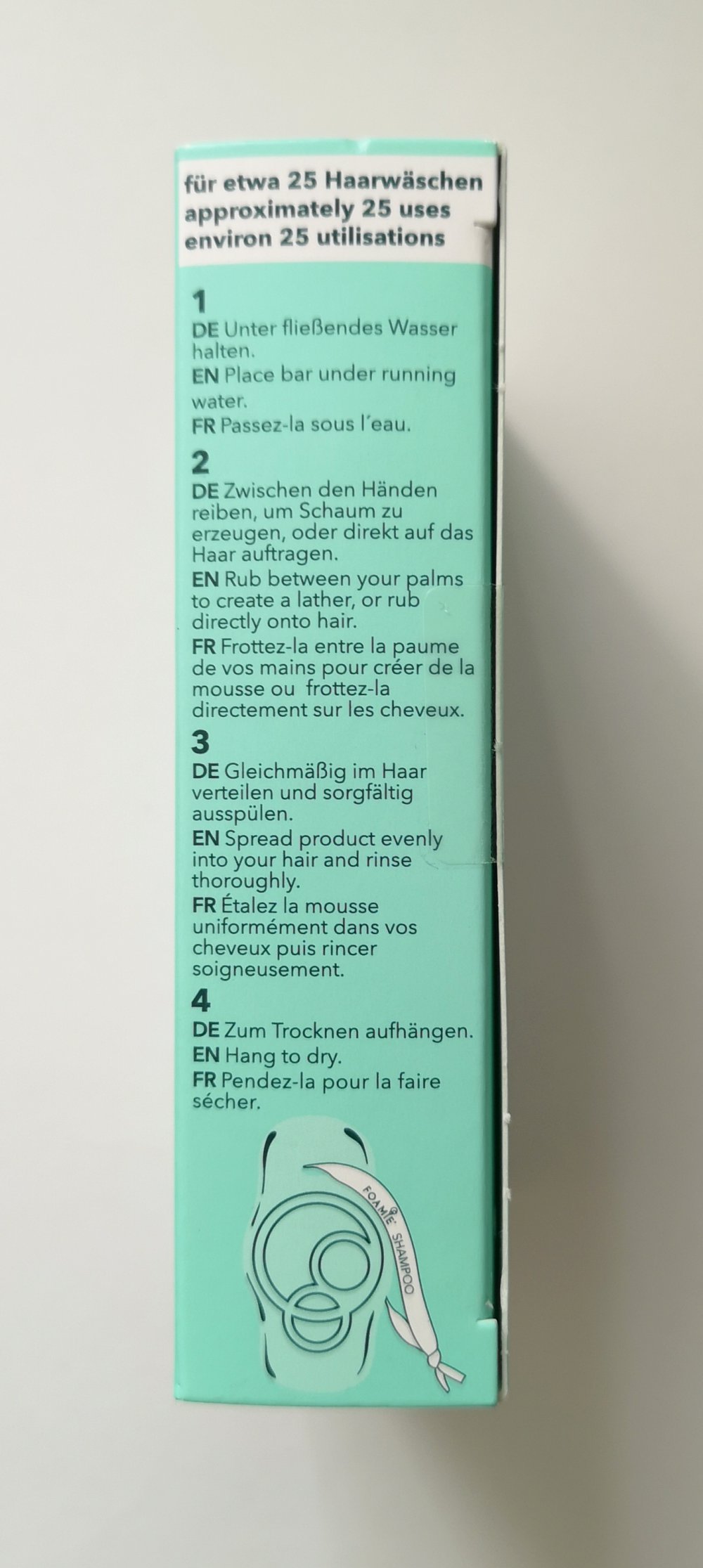 Foamie Festes Shampoo Trockenes Haar, 80 g Vegan