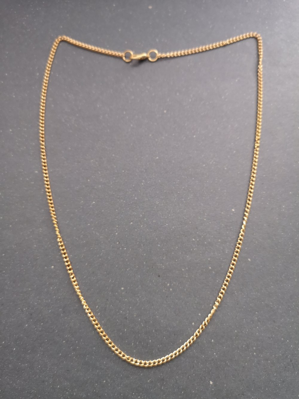 Kette gold 52cm Modeschmuck