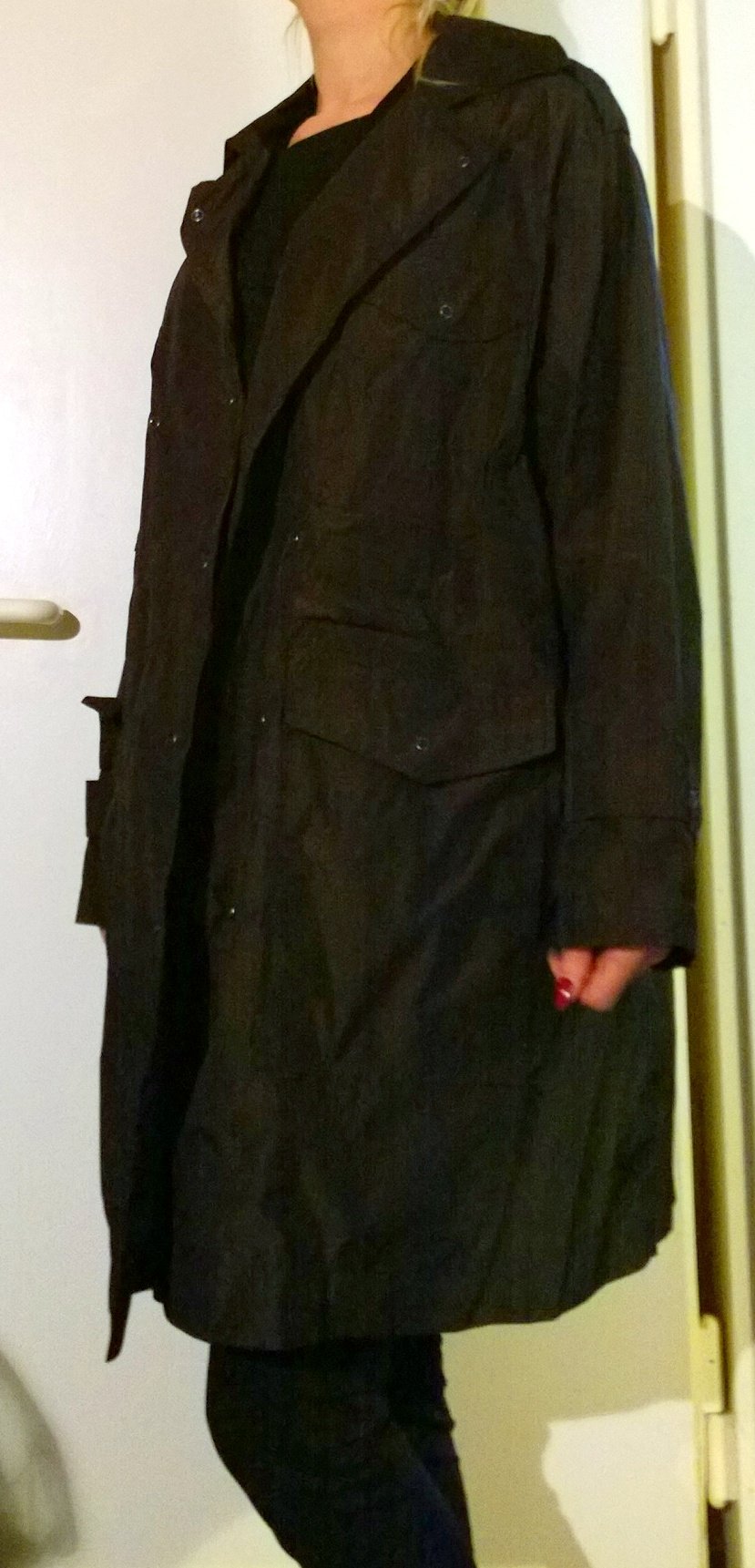 Parka, Mango, schwarz, Gr.M, oversize *NEU* mit Etikett