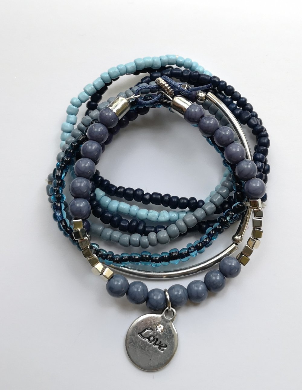Armband Set blau maritim