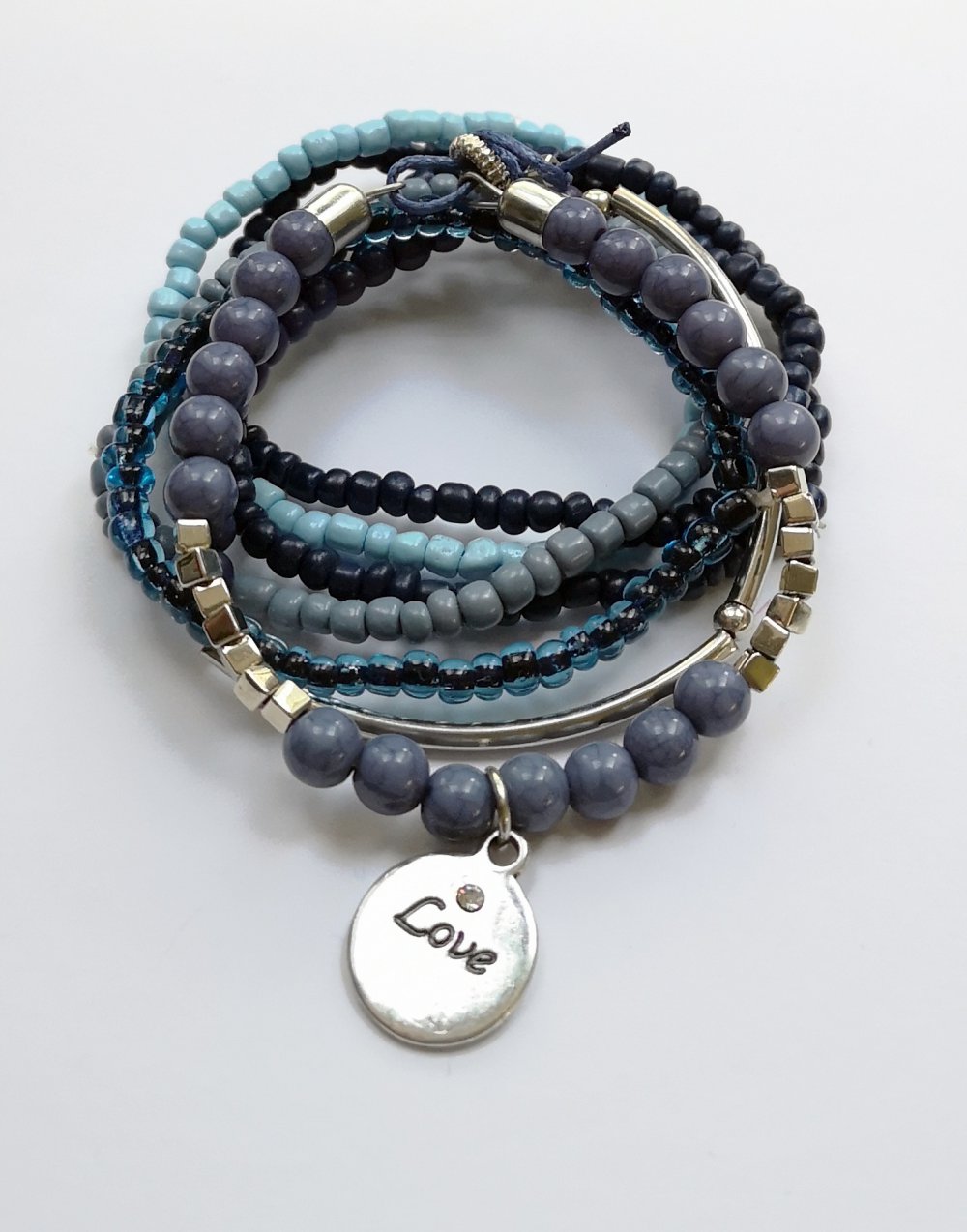 Armband Set blau maritim