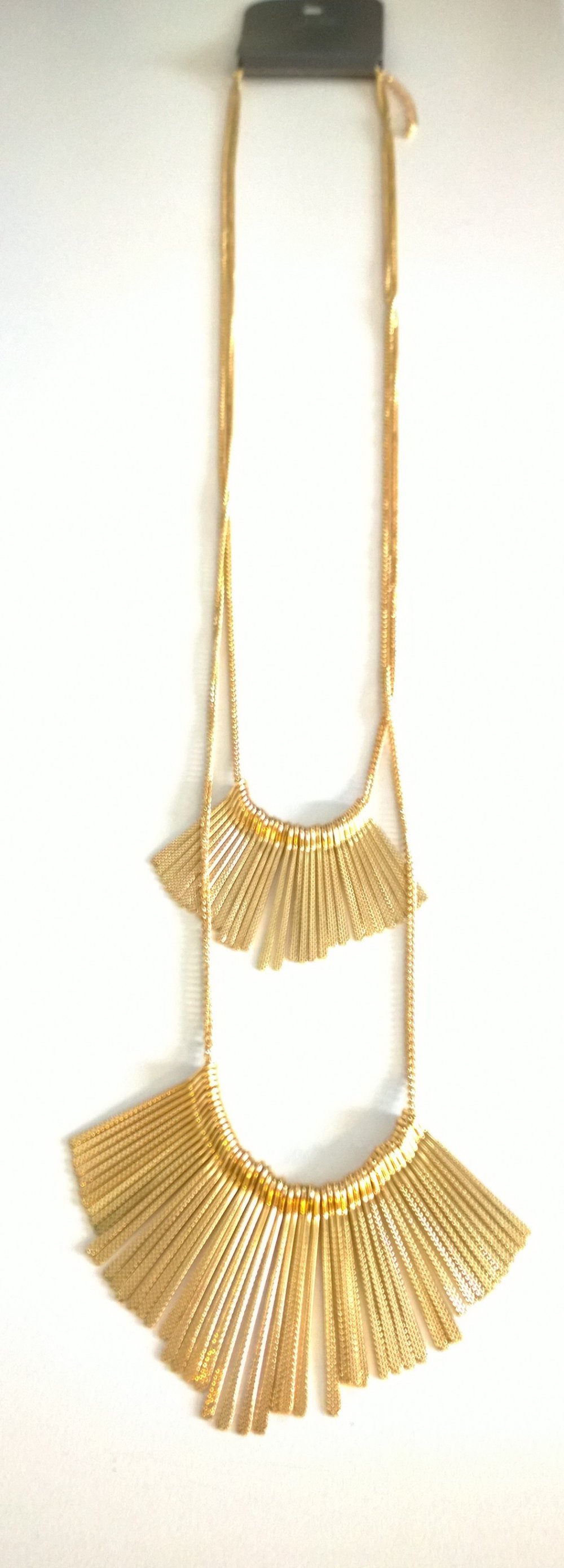 Lagenkette, lang, gold