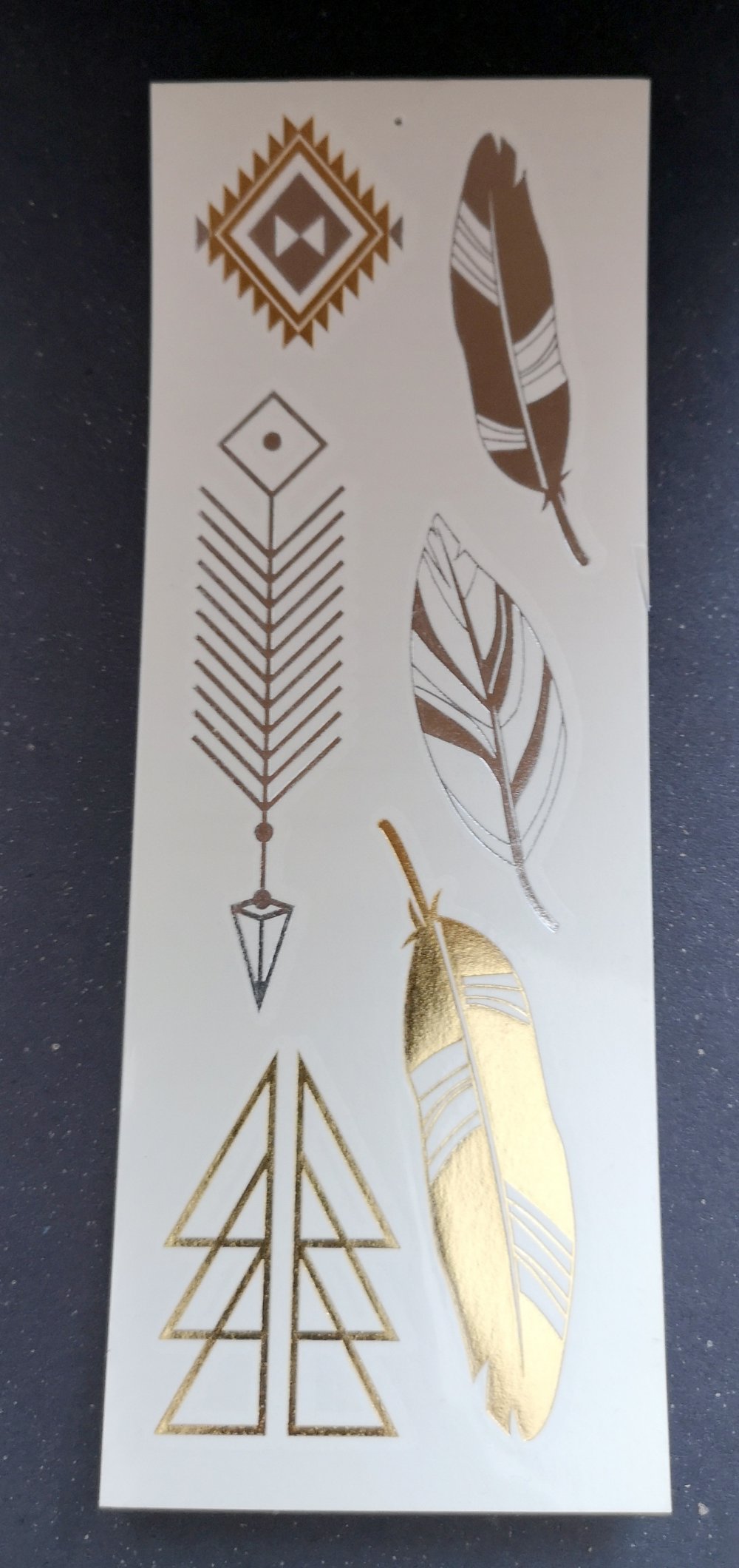 Flash Tattoo gold/silber