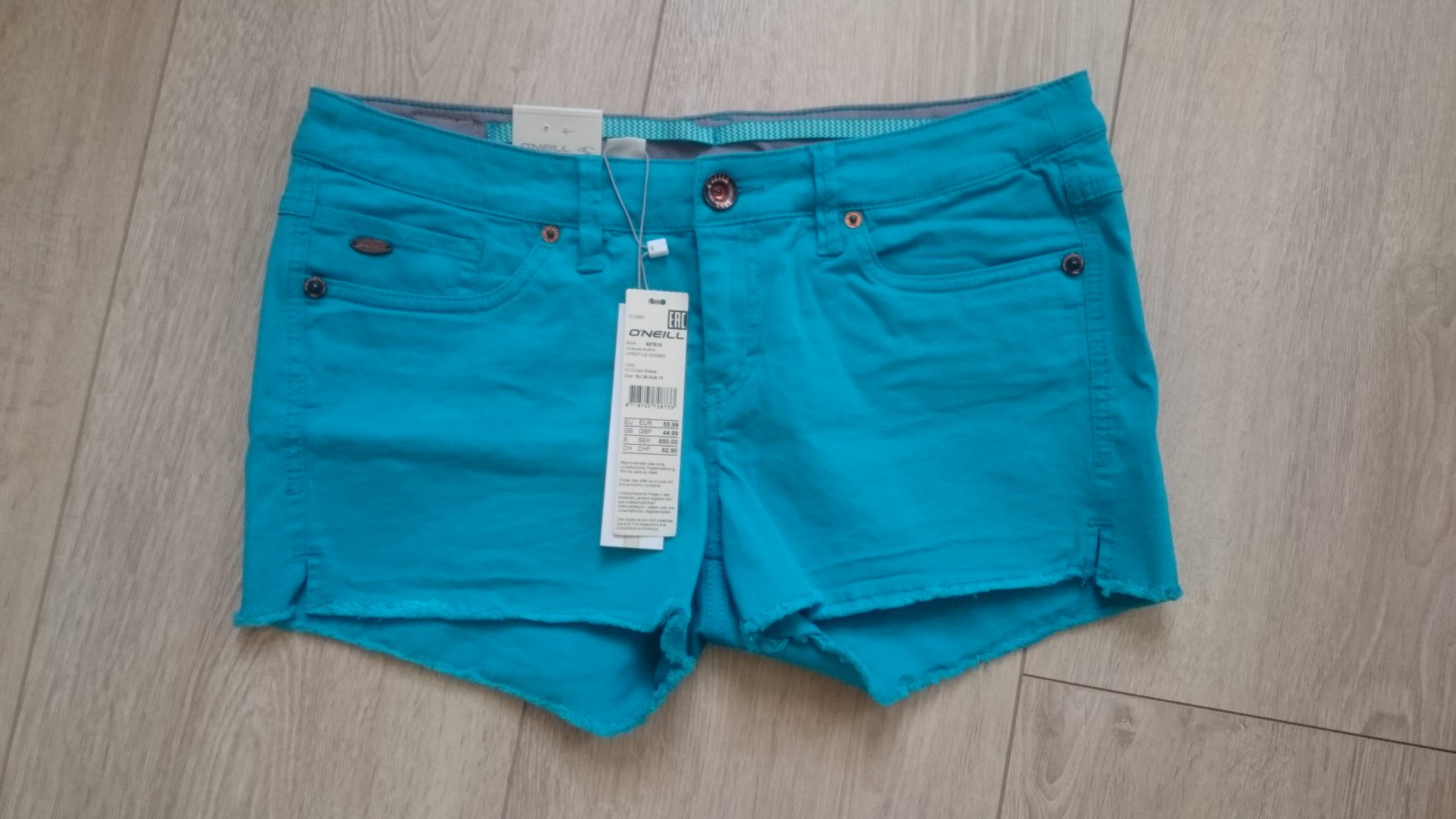 kurze türkise Hotpants