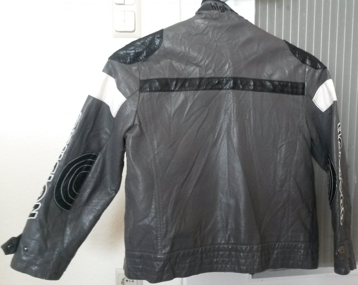 Lederjacke 