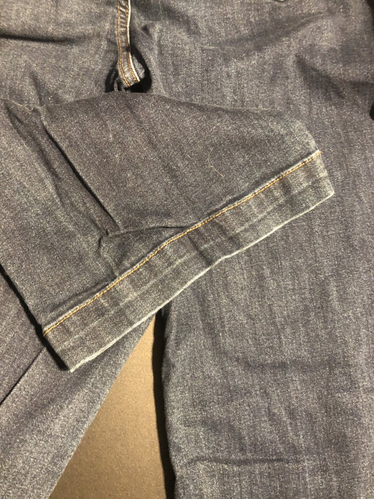 Matrosen-Denim-Hose in Tintenblau