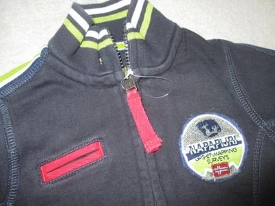 NEU * BOYS oder GIRLS * College- Style * Patches * Stickerei * Outdoor * Sweat- Shirt * Zipper * Jacke 