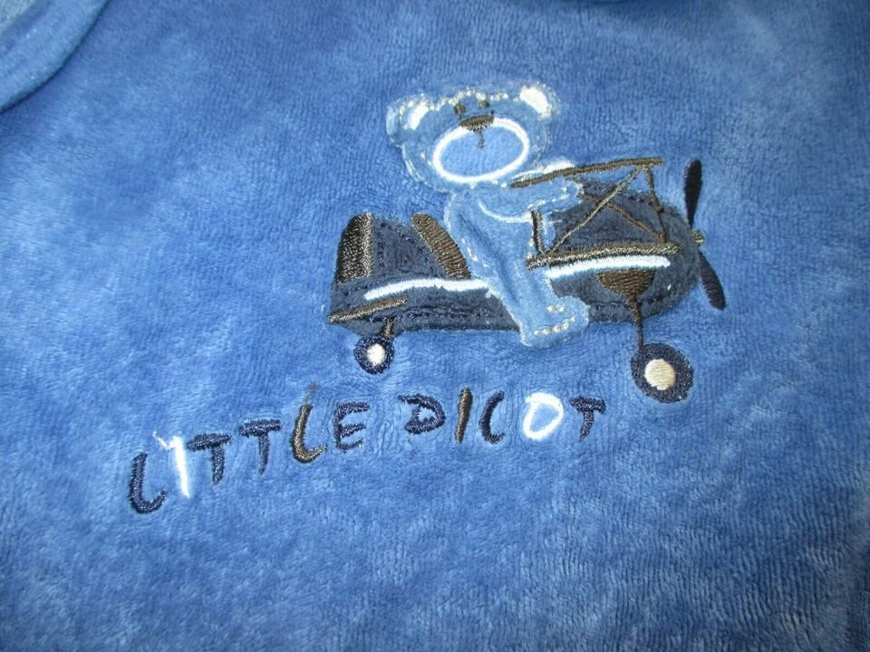 NEUw * Niedlich * Baby * BOY oder auch GIRL * Unisex * Flieger * Bären * Applikation- Stickerei * Nicky * Einteiler * Strampler * Strampelanzug * Schlafanzug 