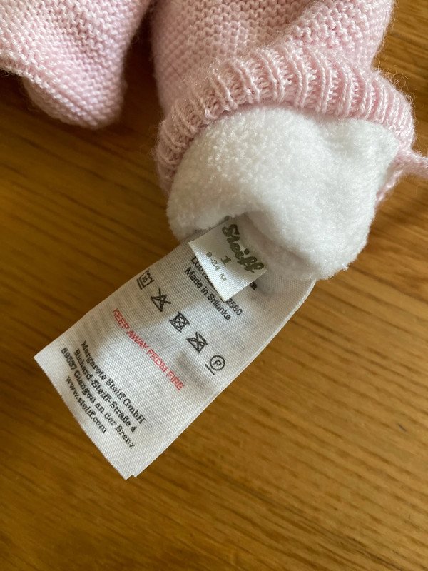 NEU * Baby * Mädchen * Schurwolle * Feinstrick * Fäustlinge * Handschuhe 