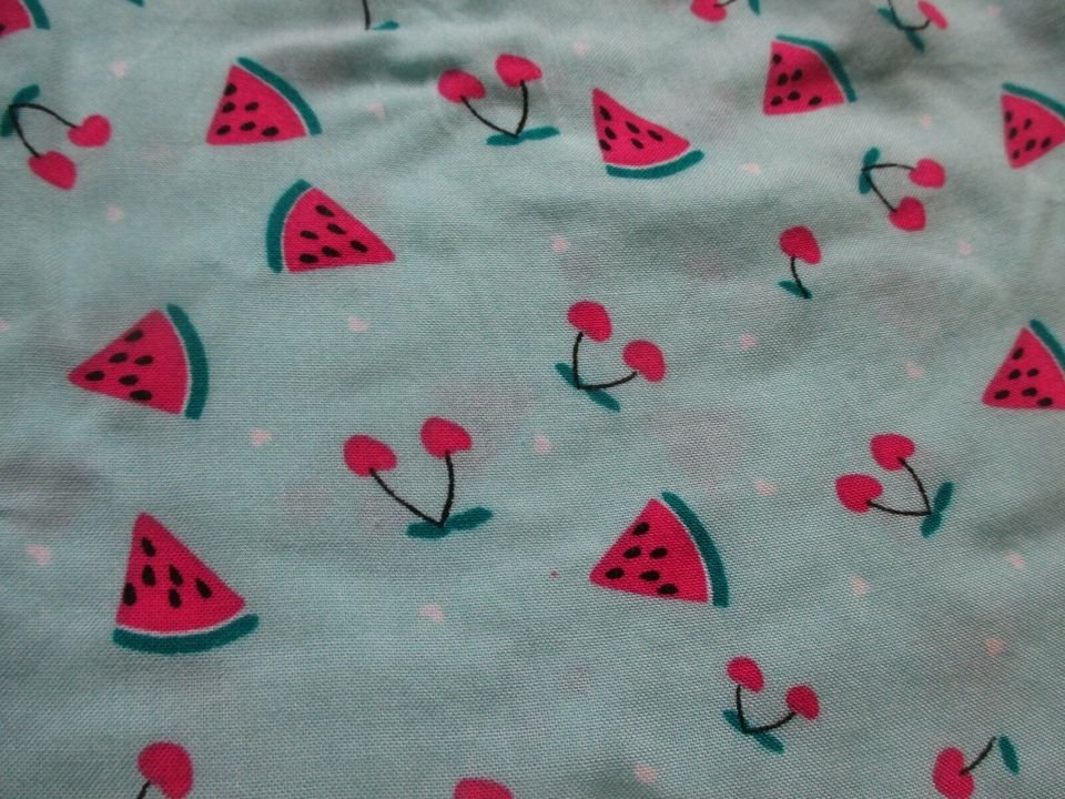 NEU * Niedlich * GIRL * Mädchen * Kirschen * Melonen * Fruits * Reinschlupf * Mini- Rock 