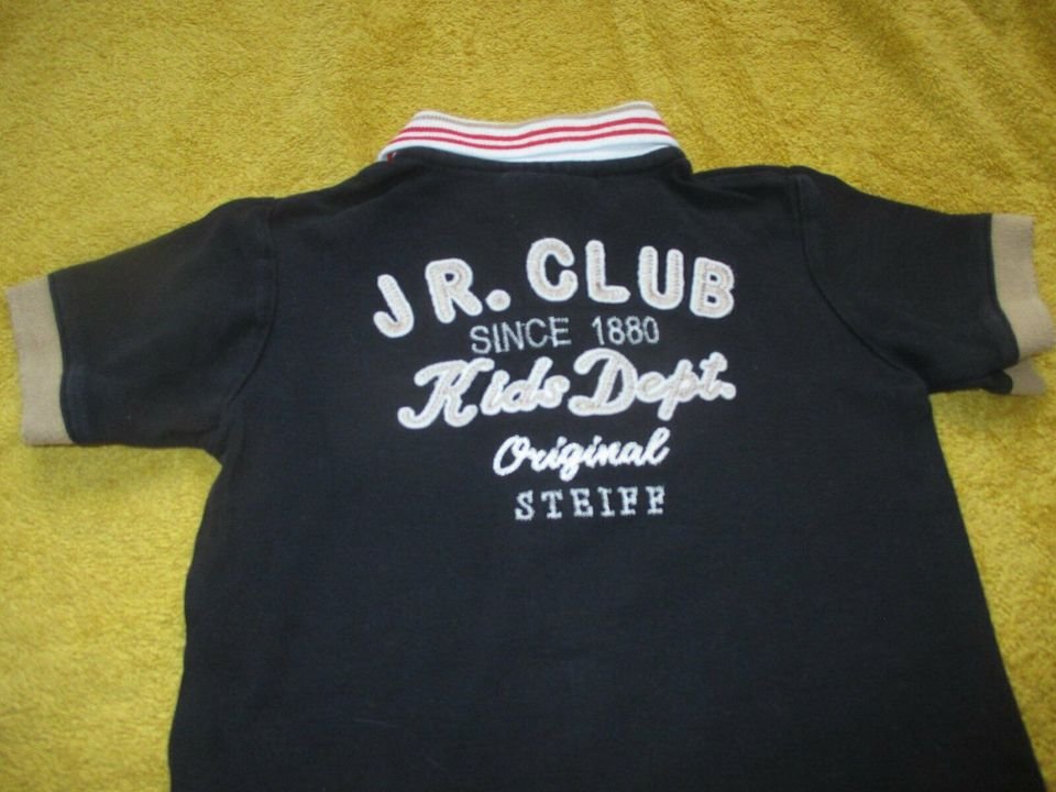 NEU * BABY * BOY oder GIRL * Unisex * 3D Bären Applikation * Club Style * Pike * Polo Kurzarm- Shirt 