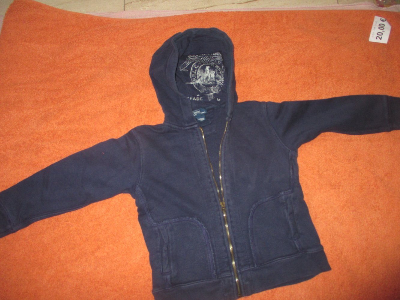 NEU * BOY oder auch GIRL * Unisex * Shabby Look * Kapuzen- Print * Hoodie * Sweater * Shirt * Jacke 