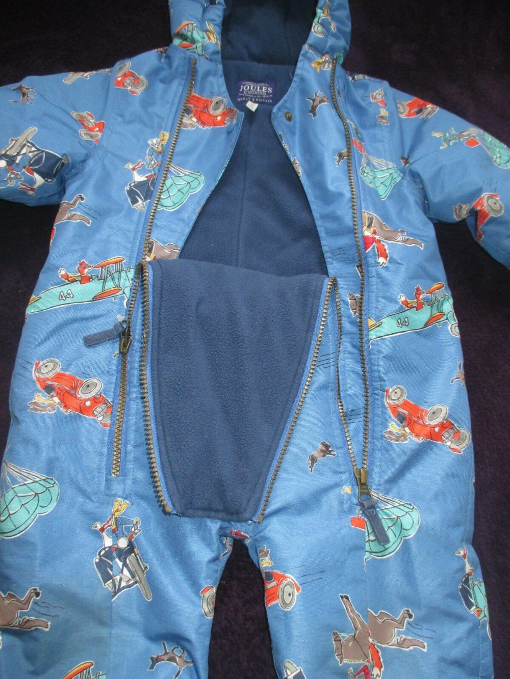 NEU mit ETIKETT * Niedlich * Baby * BOY oder auch GIRL * Unisex * Autos * Cars * wattierter * Ski * Schnee * Anzug * Schneeanzug * Overall * Einteiler * Jumpsuit 