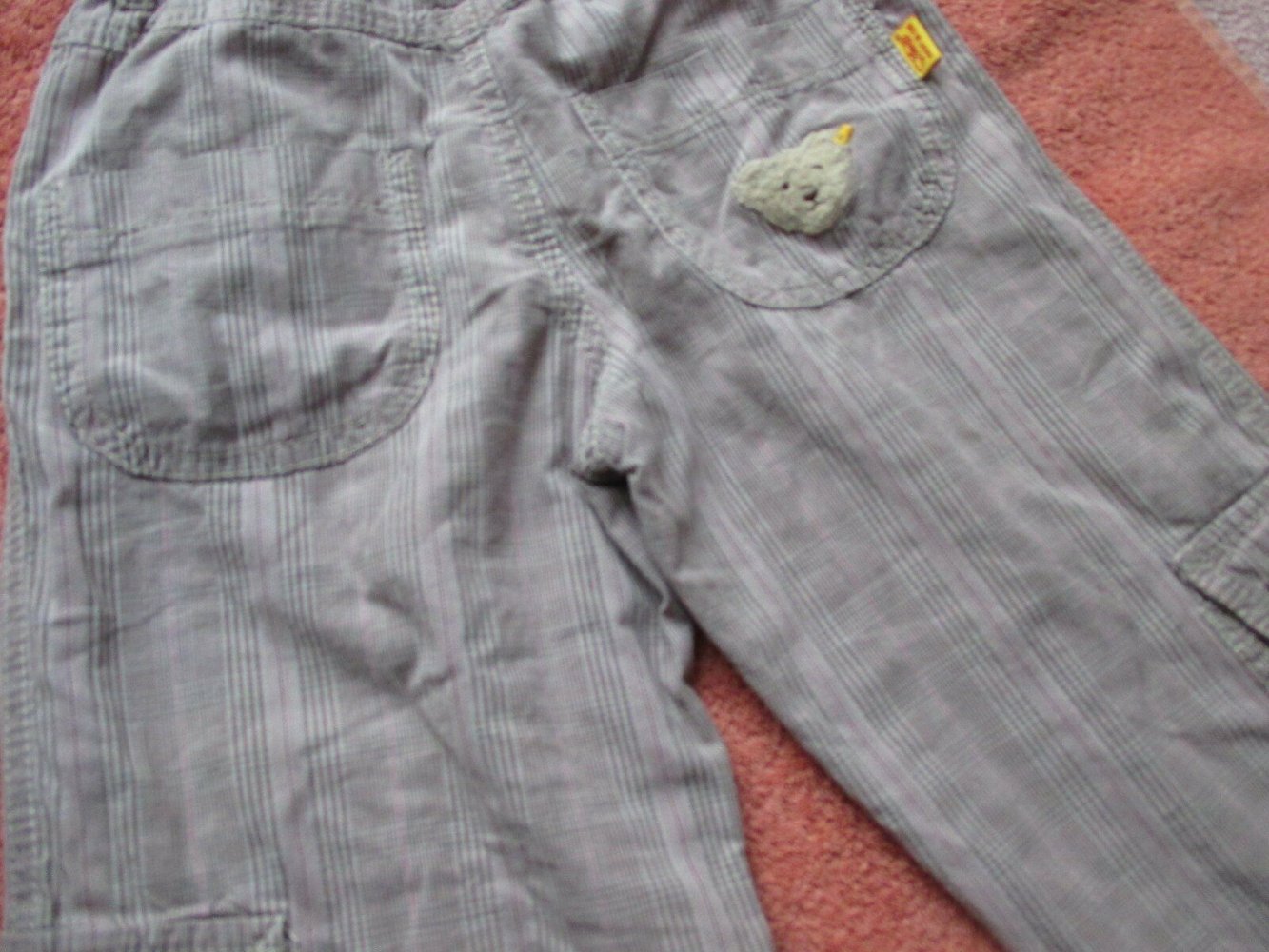 NEU * BOY oder auch GIRL * Unisex * Karo * Worker- Style * Hose 