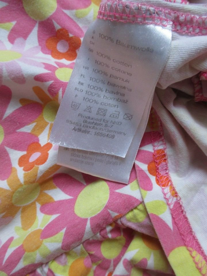 NEUw * Niedlich * Girls * Mädchen * Blumen * Blüten * Flower- Power * Kurzarm * Kleid 