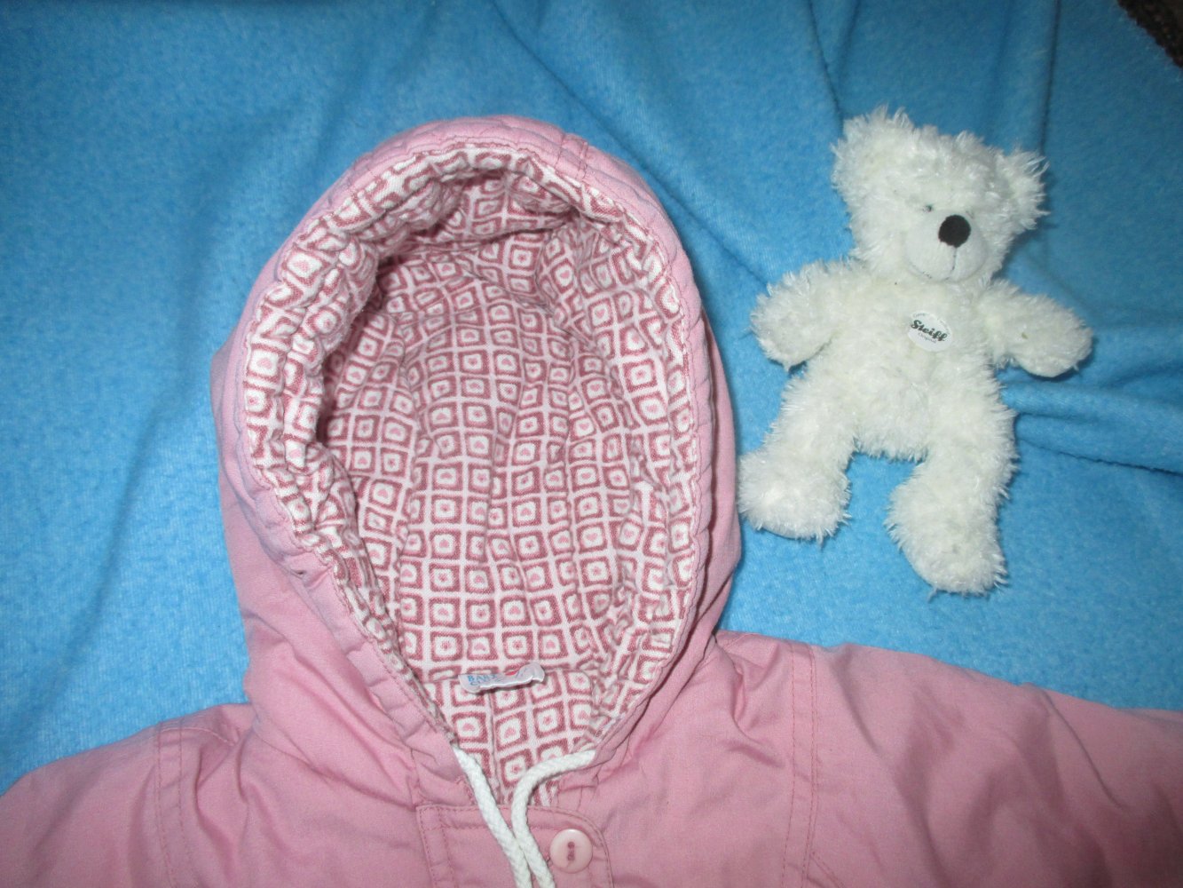 NEUw * Niedlich * Baby * GIRL * Blumen * Blüten- Stickerei * wattierter * Ski * Schnee * Anzug * Schneeanzug * Overall * Einteiler * Jumpsuit 