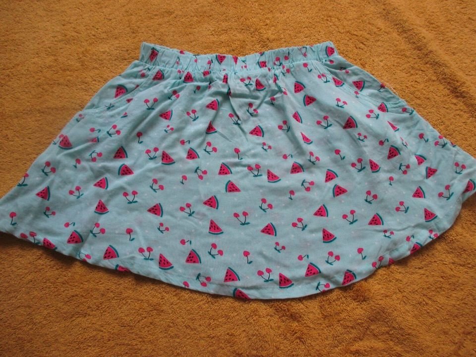 NEU * Niedlich * GIRL * Mädchen * Kirschen * Melonen * Fruits * Reinschlupf * Mini- Rock 