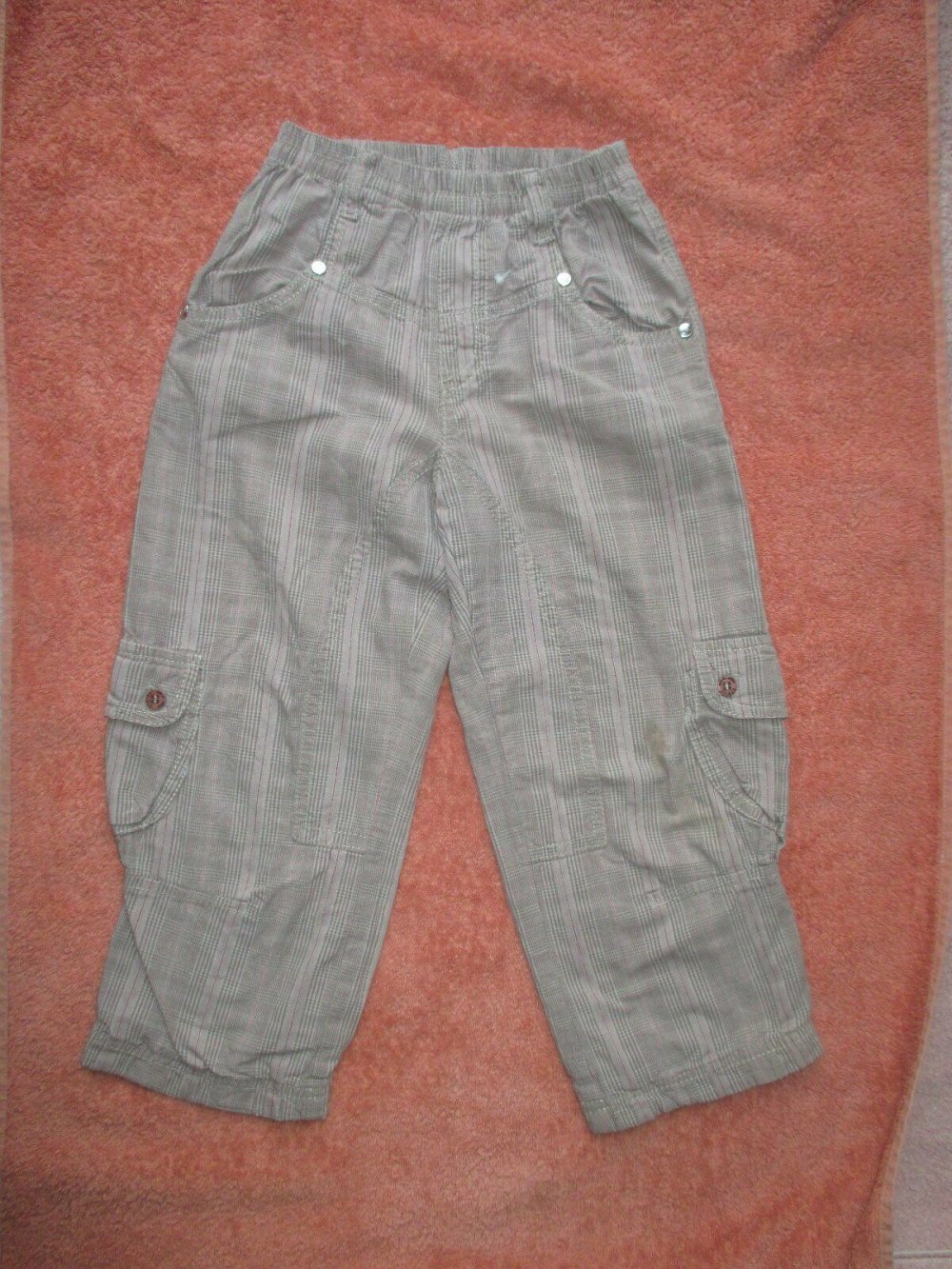 NEU * BOY oder auch GIRL * Unisex * Karo * Worker- Style * Hose 