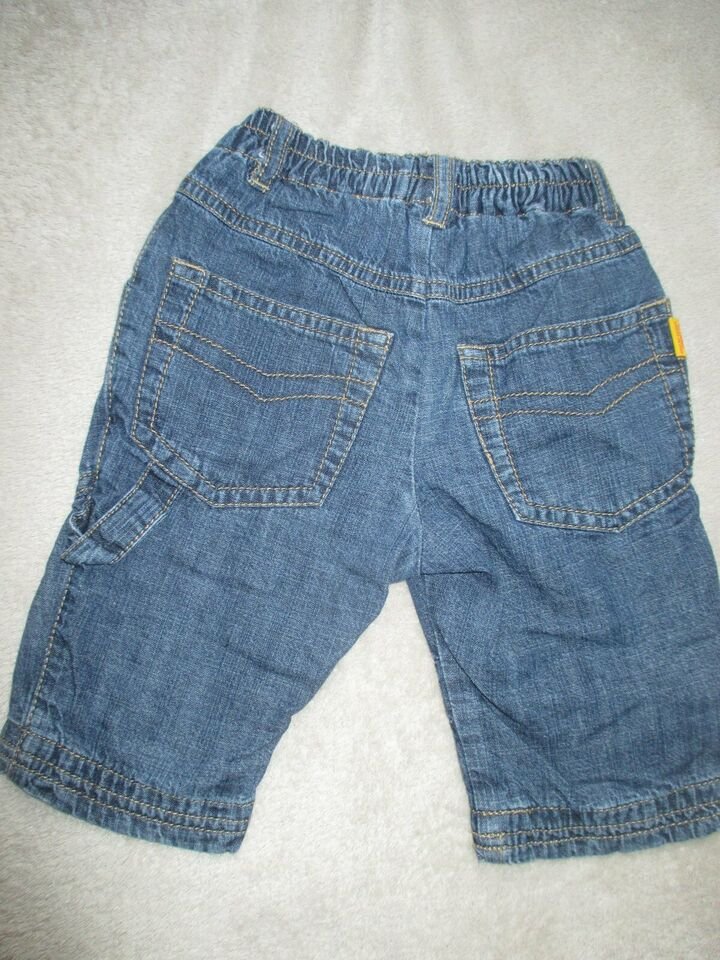 NEU * Niedlich Baby * BOY oder auch GIRL * Unisex * Bären- Stickerei * Winter * Schlupf * Jeans- Hose 