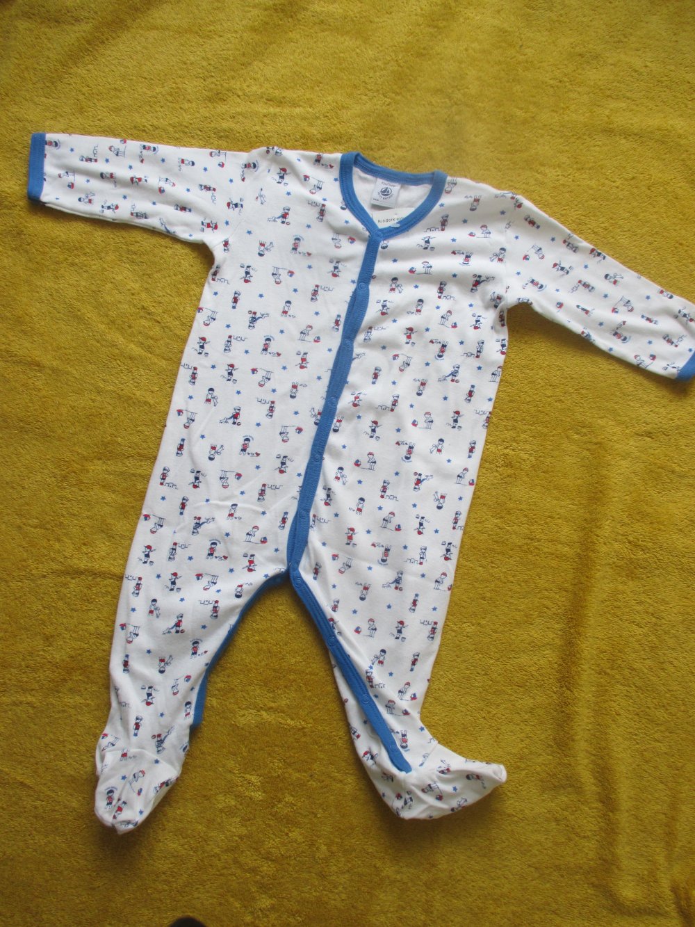 NEU mit ETIKETT * Niedlich * Baby * BOY oder auch GIRL * Unisex * Sailor Marine * Maritim * Boote * Einteiler * Schlafanzug 