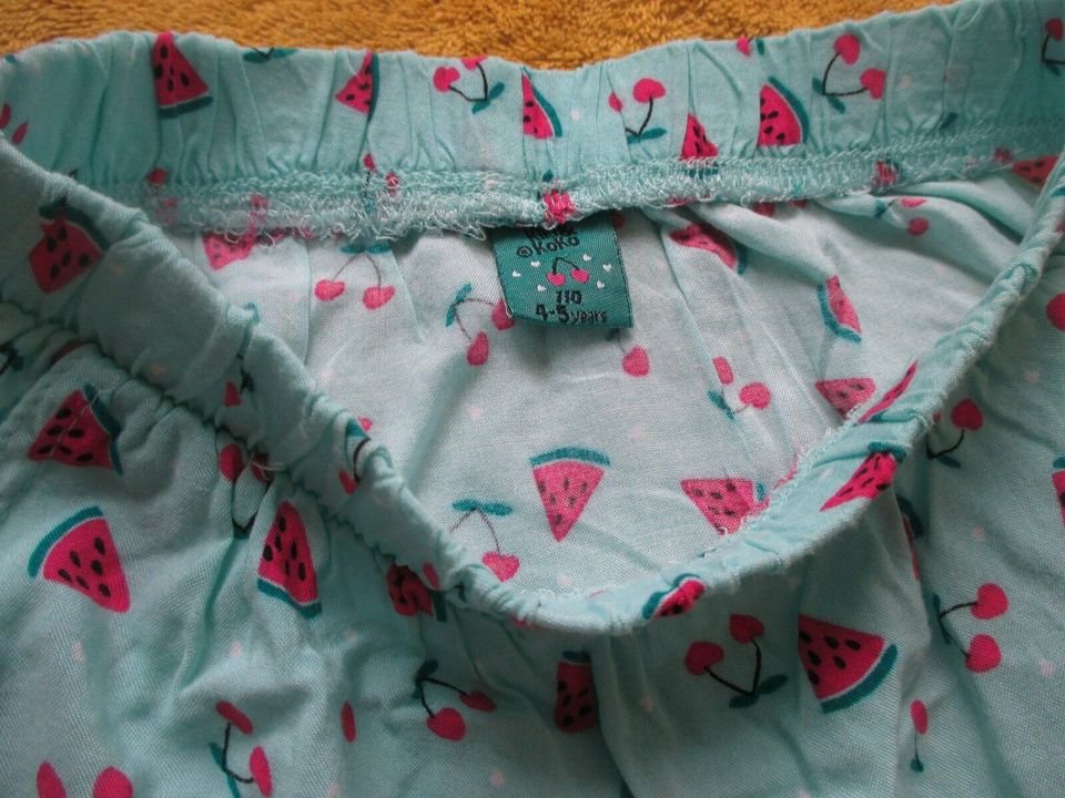 NEU * Niedlich * GIRL * Mädchen * Kirschen * Melonen * Fruits * Reinschlupf * Mini- Rock 