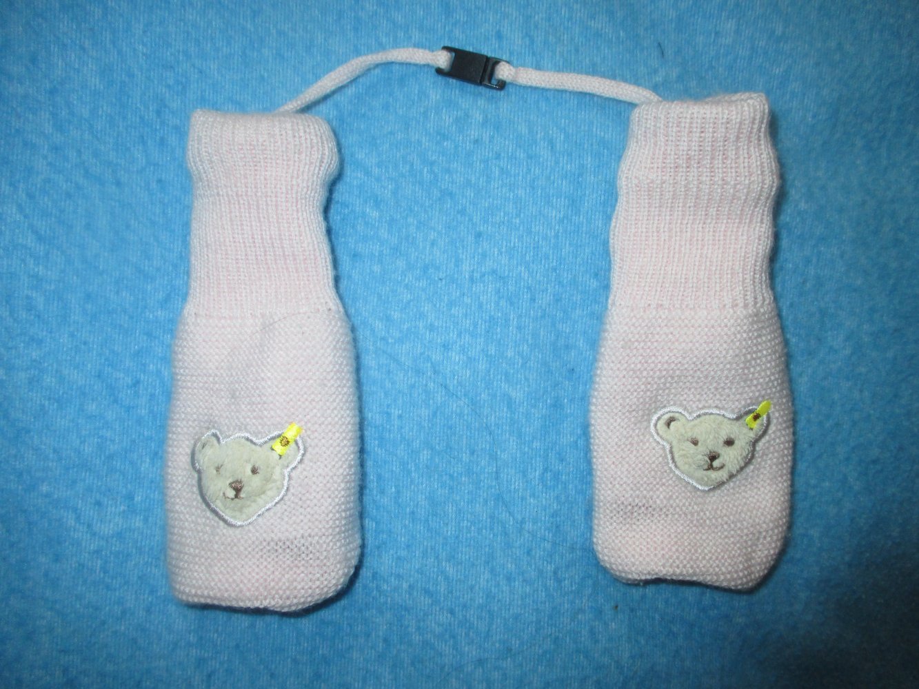 NEU * Baby * Mädchen * Schurwolle * Feinstrick * Fäustlinge * Handschuhe 