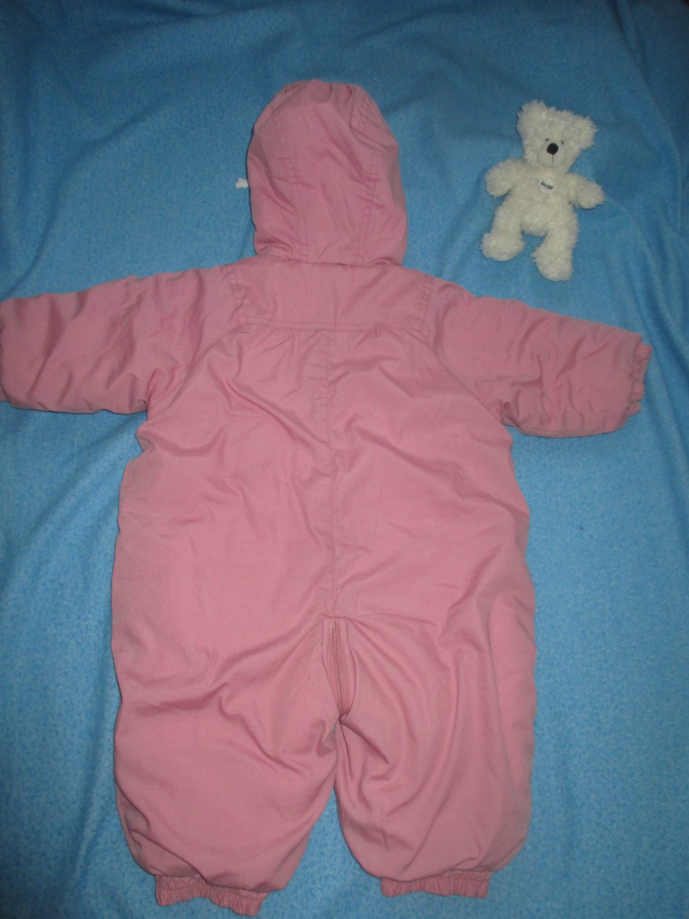 NEUw * Niedlich * Baby * GIRL * Blumen * Blüten- Stickerei * wattierter * Ski * Schnee * Anzug * Schneeanzug * Overall * Einteiler * Jumpsuit 