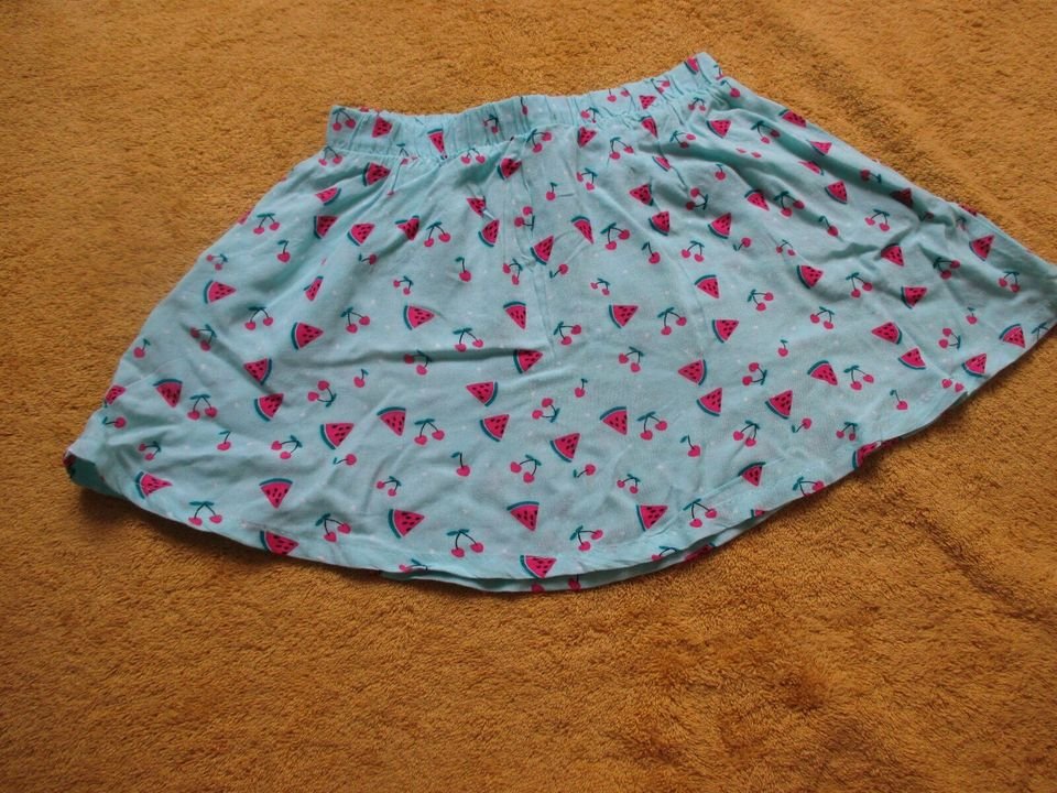 NEU * Niedlich * GIRL * Mädchen * Kirschen * Melonen * Fruits * Reinschlupf * Mini- Rock 