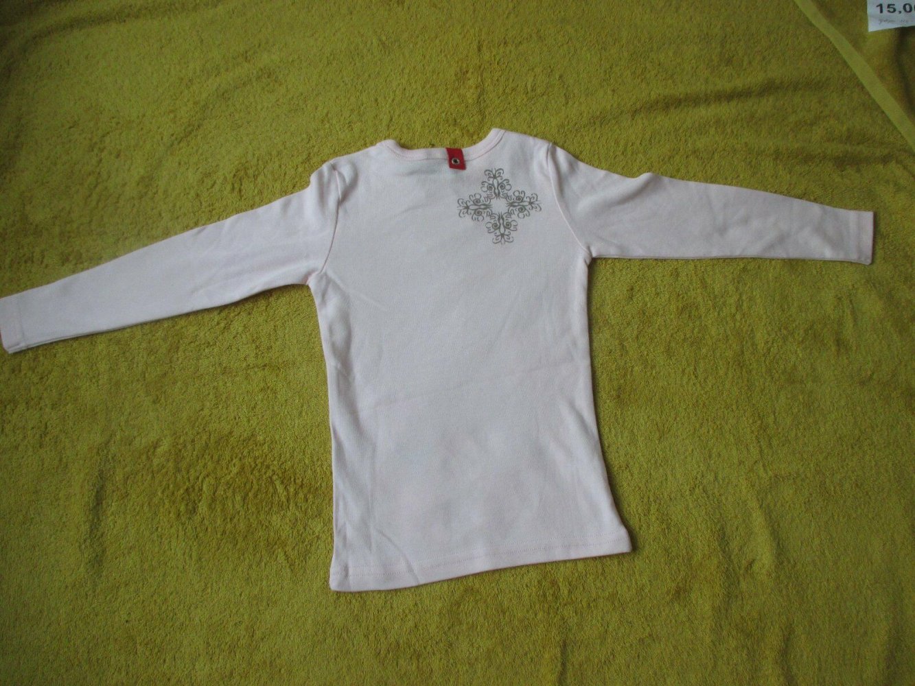 NEU mit ETIKETT * GIRLS * Mädchen * Niedlich * Bären Applikations Stickerei * Langarm * Longsleeve * Long * T- Shirt 