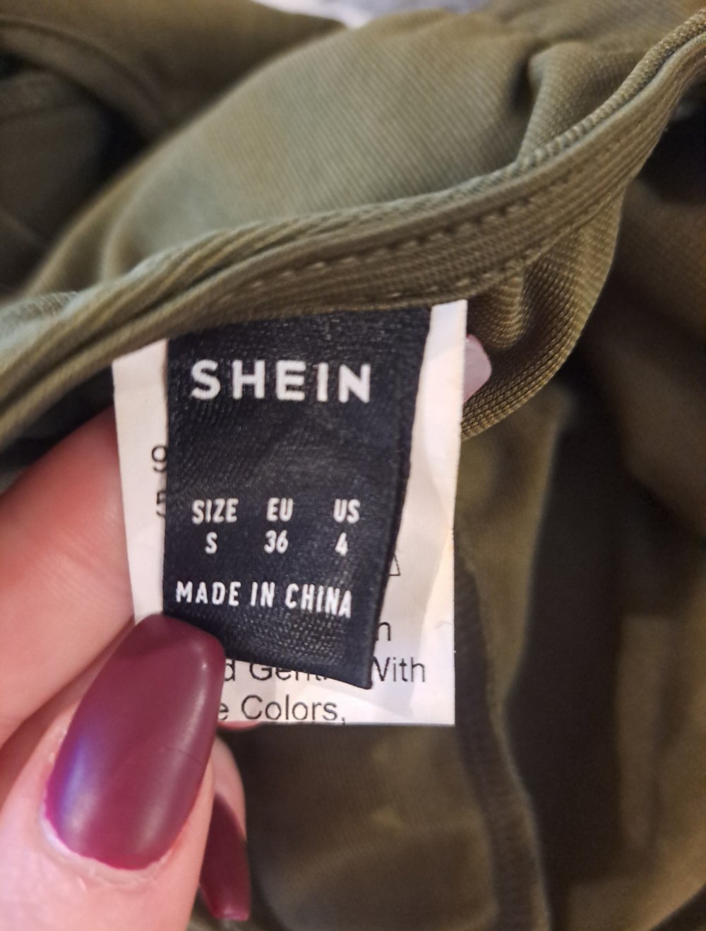 Shein Jumpsuit Overall khaki Jogger