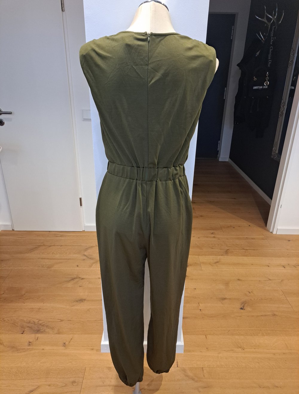 Shein Jumpsuit Overall khaki Jogger
