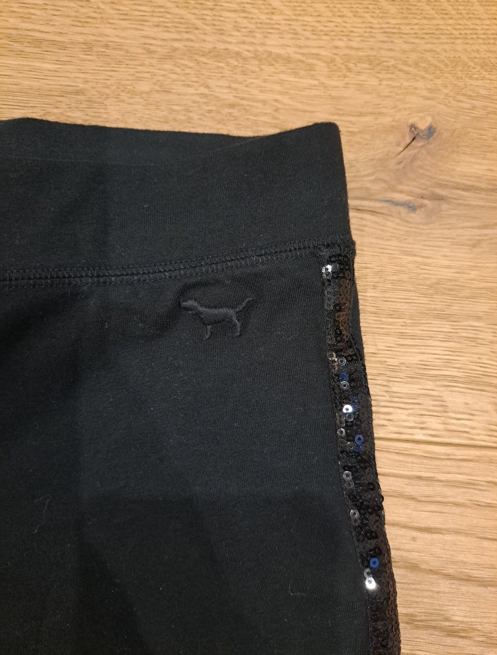 PINK Leggings Pailletten Glitzer