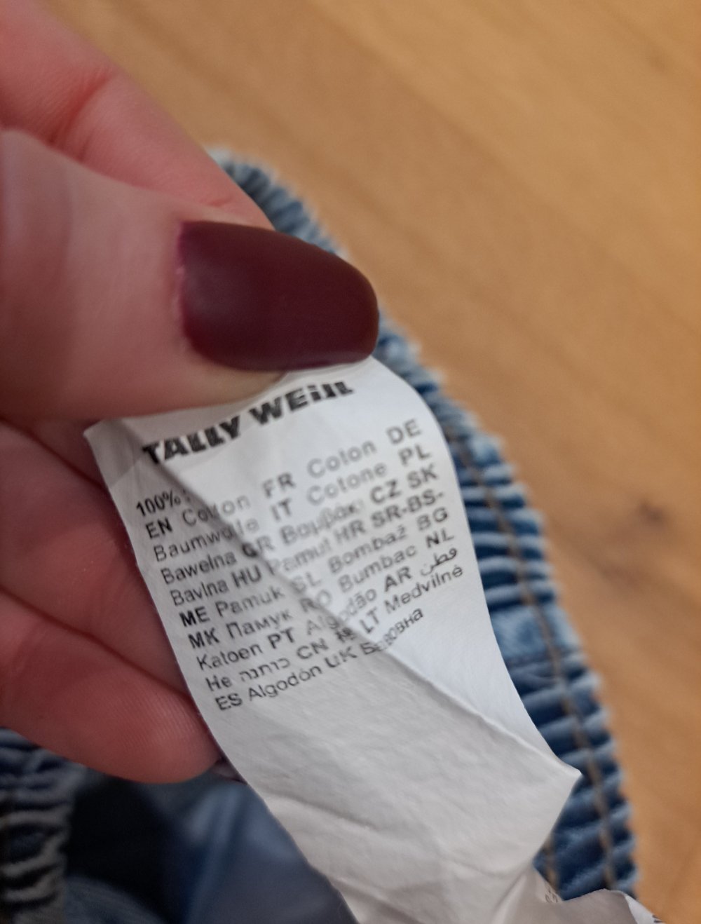 Tally Weijl Jogger Jeanshose Pluderhose